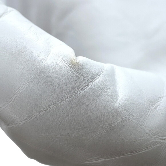 BALENCIAGA White Leather Shoulder Bag - Picture 7 of 10